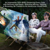 Picture of GOOVIS Art - Smallest 3D Cinema with Portable Media/Gaming Headset (Micro OLED) Next-Generation Open-Design Head-Mounted Display for Multitasking (Black)