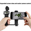 Picture of Leenconghui Phone Holder for DJI Osmo Pocket 3, Cell Phone Mount Expansion Accessories with 1/4" Thread Hole Used with Tripod and Extension Rod
