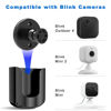 Picture of No Drill No Screw Blink Camera Mount for Blink Outdoor 4 /Blink Mini/Blink Mini 2, Strong Adhesive Camera Wall Mount for Blink Outdoor Indoor Camera, Easy to Install,3Pack(Blink Camera Not Included)