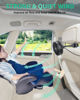 Picture of TriPole Car Fan for Rear Seat USB Powered Car Cooling Fan Powerful 3 Speed 5V Air Circulation Fan with Adjustable Clip for Vehicles SUV RV