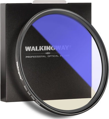 Picture of WalkingWay 62mm Retro Soft Filter Vintage Pro-Mist Warm Diffusion Lens Filter Film Camera Effect for Portrait Architecture Landscapes