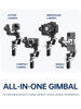 Picture of FeiyuTech SCORP Mini 2 Kit White[Official] All-in-One Camera Stabilizer 3-Axis Handheld Gimbal for Mirrorless&DSLR Camera fits Sony A7III Canon R6 Fujifilm GoPro,Smartphone,AI Track, Max 2.65lb