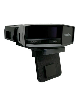 Picture of Bartallama3D Radar Holder for Uniden R8 Compatible with Tesla Vehicles - Black