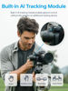 Picture of FeiyuTech SCORP 2 [Combo]: Camera Gimbal Stabilizer + Poratble Bag+ARRI Rosettes Gear+Carbon Fiber Bar,Built-in AI Tracker,1.3'' Touch Screen,for Sony/Canon/Nikon/Fujifilm Mirrorless&DSLR Camera