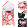 Picture of RAYWOWO Protective Camera Lens Wrap, Magic Self-Adhesive Cloth Protective Camera Wrapper, Washable Cleaning & Storage Cloth for DSLR/Camera Lens/Phones/Tablets/Accessories (17.7 * 17.7 inch-Floral