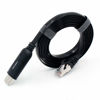 Picture of OIKWAN USB Console Cable UART Serial Cable Essential Accesory of Cisco, NETGEAR, Ubiquity, LINKSYS, Routers/Switches for Laptops in Windows, Mac, Linux（Black,6ft