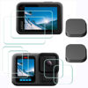 Picture of ULBTER Screen Protector Compatible with GoPro Hero 13 Hero13 Black + lens protector+Lens cap Cover [6+2 Pack], 9H Hardness Tempered Glass,Anti-Scrach Anti-Bubble