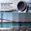 Picture of NEEWER 67mm Clip On Variable ND2-32 Phone Lens Filter Kit, Phone Clip w/Threaded Adapter Ring/Cold Shoe/Locking Knob, Variable ND Filter for iPhone 16 15 Pro Max Plus 14 13 Galaxy S22 S23 S24 Ultra