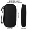 Picture of Travel Cable Organizer,Electronics Accessories Organizer Bag,Electronic Organizer Travel Universal Cable Organizer Electronics Accessories Bag for Charger, Phone, memory card,Travel Gadget Bag (Black)