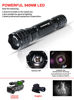 Picture of DARKBEAM ir Flashlight Infrared 940nm Lights LED Mini for Night Vision, Rechargeable Portable Tactical ir Illuminator Torch, Focus Adjustable for Hunting, Observation, Search, with Clip