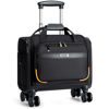 Picture of Ponhog Rolling Laptop Bag - Rolling Briefcase with 4 Spinner Wheels, 14 Inch 1680D Nylon Water Resistant Computer Bag for Men and Women Work Travel, Black