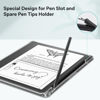 Picture of CoBak Clear Case for Kindle Scribe 10.2" (2022 Released), Soft TPU Back Cover with Pen Holder and Pen Tips Holder- Lightweight, Scratch-Proof, and Transparent for DIY