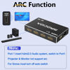 Picture of HDMI Switch 4K Switcher Splitter 5 Port in 1 Out Remote 2160P 1080P. Support PS5/ PS4 / PS3/ Xbox Series X/Xbox ONE X(S)/ Xbox/Apple TV 4K/ FIRE TV 4K/ Nintendo Switch/DVD Blure ray/Laptop/PC.