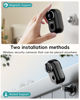 Picture of ZUMIMALL Security Cameras Wireless Outdoor, 2 Packs, 2K Cameras for Home Security, Outdoor/Indoor Camera Battery Powered, 2.4G WiFi, Magnetic Mount,3MP Color Night Vision/Siren/PIR/AI/Cloud/Alexa