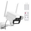 Picture of onovatpol Fake Camera with Motion Sensor Light&Audio, Fake Security Camera with Sound, Dummy Security Camera&Decoy Surveillance Camera for Inside (Power Adapter)