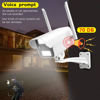 Picture of onovatpol Fake Camera with Motion Sensor Light&Audio, Fake Security Camera with Sound, Dummy Security Camera&Decoy Surveillance Camera for Inside (Power Adapter)