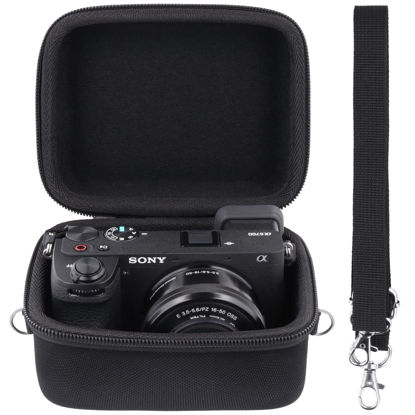 Picture of Aenllosi Hard Carrying Case for Sony Alpha a6000 / a6300 / a6400 / a6500 / a6600/ a6700 Fit 16-50mm Lens Camera (Case Only)