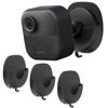 Picture of SIBADA Blink Camera Wall Mount Holder 3 Pack, No Drill No Screws Bracket for Blink Mini/Mini 2/Blink Outdoor 4/Blink Indoor Cameras, Strong Adhesive Durable for Blink Cameras, Easy to Install (Black)