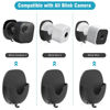Picture of SIBADA Blink Camera Wall Mount Holder 3 Pack, No Drill No Screws Bracket for Blink Mini/Mini 2/Blink Outdoor 4/Blink Indoor Cameras, Strong Adhesive Durable for Blink Cameras, Easy to Install (Black)