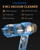 Picture of COLORCORAL Mini Vacuum Cleaner Portable Cordless Keyboard Cleaner Powerful Suction Handheld Vacuum &Computer Air Duster for Office Desktop Laptop Keyboard Car and Home Cleaning