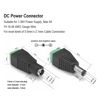 Picture of AIMHDUTY DC Power Jack Plug Adapter Barrel Connector 20 Pairs 12V Male and Female 2.1 x 5.5mm for CCTV Security Camera System, LED Strip