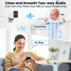 Picture of vebiliki 2K Cameras for Home Security, Night Vision Indoor Camera with 64GB Memory Card, 2 LED Lights, WiFi Camera for Elder/Baby/Pet, Pet Camera, Cloud Storage & SD Card Storage, Security Camera