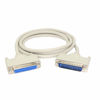 Picture of 4.5 Feet DB25 Male to Female Parallel Printer Cable YOUCHENG for The Connection Between a Computer with DB25 Female Interface and The Printer