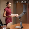 Picture of Ergonomic Laptop Stand for Desk, Adjustable Height Up to 20", Laptop Riser Portable Computer, Laptop Stands, Fits All MacBook, Laptops 10 15 17 Inches, Laptop Holder Desk Stand, Gift for Men Women