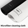Picture of Yiodelu 2 Pack Microfiber Suede Polishing Cloth for Laptop,Universal 13/14/15/16/17" Display Screen Clean Cloths Body Cleaning,13.4 x 8.8 inch for MacBook,Samsung,Lenovo,HP,Dell,Microsoft(Black/White)