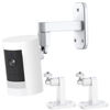Picture of 2Pack R/ing Camera Mount, No Drilling Wall Mount Fit for Ring Stick Up Cam Battery/Plug-in/Camera Pro Battery/Ring Indoor Cam(1st Gen),360 Degree Adjustable Mount for Ring Outdoor Indoor Camera,White