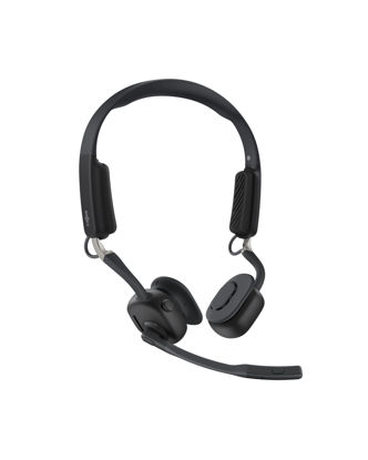Picture of SHOKZ New OpenMeet - Open-Ear Bluetooth Computer Headset, Noise Cancelling Mic + Mute Button, Bluetooth 5.4 Compatible with PC & Mac, Wireless Work Headphones, Customizable Fit, Smart App - C610