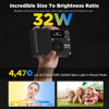 Picture of Amaran Ace 25c Pocket RGBWW LED Light, Boost Mode Up to 32W, Full-Color Mini Video Light (2,300-10,000K), 1,500 Lux@1m at 5,600K, 4500mAh Battery with PD Fast Charging for Mobile Creators (Charcoal)