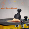 Picture of Vinyl Record Brush, Anti-Static Soft LP Record Cleaner, Vinyl Dust Remover Brush with Ultra-Fine Fiber Bristles, Safe for Vinyl LP CD Album Care, Car Interior, Keyboard, Nail Art Dust Brush