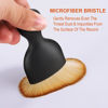 Picture of Vinyl Record Brush, Anti-Static Soft LP Record Cleaner, Vinyl Dust Remover Brush with Ultra-Fine Fiber Bristles, Safe for Vinyl LP CD Album Care, Car Interior, Keyboard, Nail Art Dust Brush