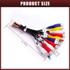 Picture of gtpartes Dual XDCPA10BT for Pre-Amp Video AV Input and Output Camera Cable 18 Pin Connector Plug and Play Replacement Connectors