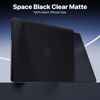 Picture of Macaset for MacBook Pro 14 inch Case M4 2025 2024-2021 M3 M2 M1 Pro/Max [100% Original Space Black] [Corner Protective] Clear Matte Hard Shell Cover Laptop A3401 A3185 A3112 A2992 A2918 A2779 A2442