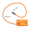 Picture of ZGCINE USB-C PD to NPF (NPF-550) Dummy Battery Cable, 60CM/1.97FT, Output 9-12V/ 2A, Braided Wire