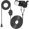 Picture of UYODM Power Cable for Blink Outdoor 4/(3rd Gen) Floodlight +Blink Outdoor Camera, 25Ft/7.5m Weatherproof Cable Power Your Blink Floodlight Cam Continuously Black (Floodlight & Camera NOT Included)