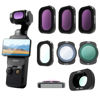 Picture of (8 Pack) Magnetic ND & CPL &1/4 Black Mist & Wide-Angle Lens Filter for DJI OSMO Pocket 3, Multi Coated HD Optical Glass Lenses (ND16,ND64,ND256,Wide-Angle Lens,CPL,1/4 Black Mist,Blue Streak,Macro)