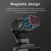 Picture of (8 Pack) Magnetic ND & CPL &1/4 Black Mist & Wide-Angle Lens Filter for DJI OSMO Pocket 3, Multi Coated HD Optical Glass Lenses (ND16,ND64,ND256,Wide-Angle Lens,CPL,1/4 Black Mist,Blue Streak,Macro)