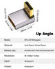 Picture of Duttek 8K 90 Degree Display Port 1.4 Adapter, Displayport Extender Adapter 32.4Gbps, Up Angle DisplayPort Male to Female Adapter (8K/60Hz, 4k/144Hz) for PC, Laptop 2Pack
