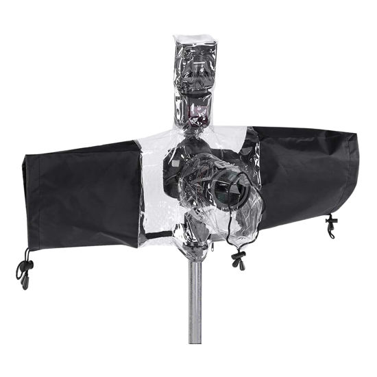 Picture of NCGDPZY Professional Camera Rain Cover - Waterproof Gear for Canon, Nikon, Sony, Fuji & More - Perfect Photography Accessories for Rainy Weather(-20℃/-4℉ Non-Freezing)