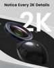 Picture of ANRAN 2K Cameras for Home Security Outside, Solar Security Cameras Wireless Outdoor, Battery Powered WiFi Surveillance with Human Detection, Color Night Vision, Spotlight, Works with Alexa (4 Pack)