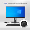 Picture of DKE PC Power Button Desktop PC Computer Case Power Switch On Off HDD Push Computer Host Button Supply Supplies with 2m Cables