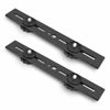 Picture of UTEBIT 8 inch Flash Bracket, Dual Camera Mount Flash Bracket Extension Bar with 1/4 Screw Hot Shoe, Straight Flash Bracket Tripod Mount for DSLR Camera LED Light Studio Video Microphone, 2Packs