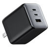 Picture of wegear USB C Charger Block, 100W Fast GaN Charger, 3-Port Compact Foldable USB Wall Charger for MacBook Pro/Air, Dell XPS,iPad Pro,iPhone Series,Galaxy S24/S23, Note 20/10+