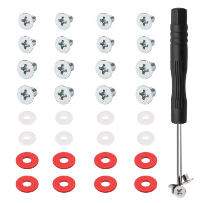 Picture of mankk M.2 SSD Screw Kit NVMe Screw M.2 Screw SSD Mounting Screws with Magnetic Screwdrivers for Laptop PC Repair & DIY