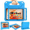 Picture of Fire HD 10 & Fire HD 10 Plus Tablet Case for Kids (13th/11th Generation, 2023/2021 Release), DJ&RPPQ Lightweight Shockproof Case Built-in Screen Protector with Handle Stand, Not fit iPad Samsung- Blue