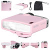 Picture of Godox Lux Junior Retro Camera Flash with Diffuser, Speedlite GN12 6000K±200K CCT, Automatic and Manual Modes 1/1-1/64 Flash Power, 28mm Focal Length for Canon Nikon Sony Fuji Olympus Cameras - Pink