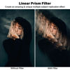 Picture of Walking Way 49mm Linear Prism Filter for Camera Lenses Creative Photography Premium Material with Foreground Blur and Repetitive Image Effects Multiple